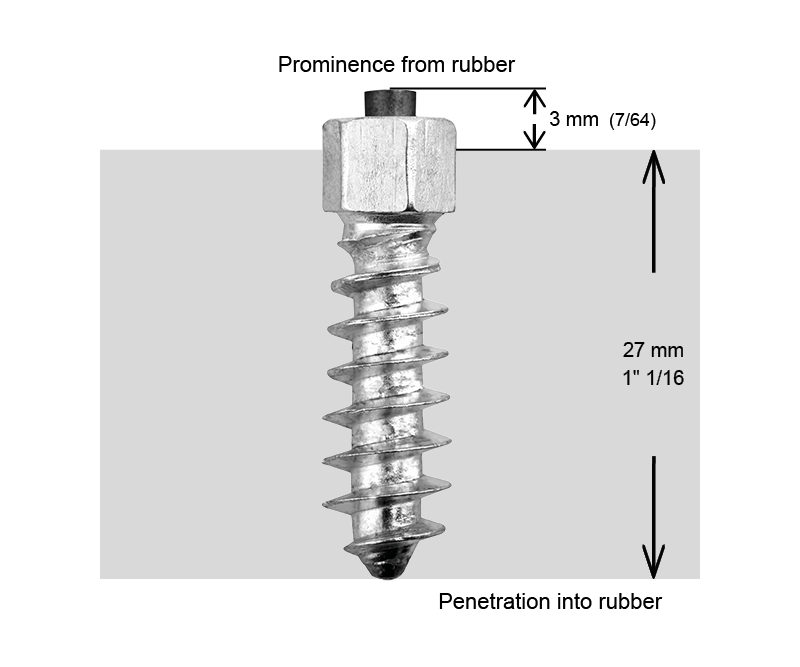 IGRIP 30MM SCREW STUDS - 100/BOX