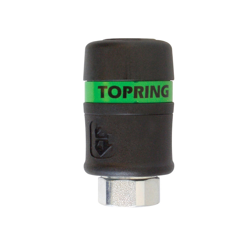 3/8" FPT TOPQUIK AUTOMATIC ULTRAFLO SAFETY COUPLER