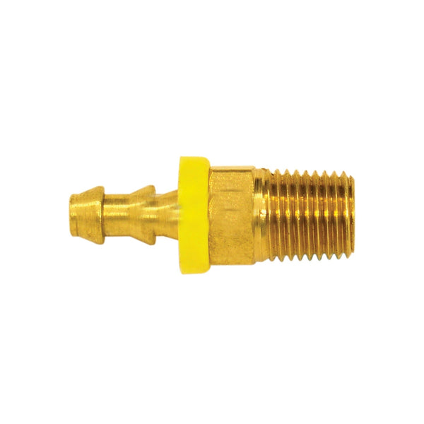 1/2" X 1/2" MPT MALE FITTING HOSE BARB LOCK-ON