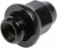 BLACK WHEEL NUT 12 X 1.50 13/16 "(L37MM) WITH WASHER (TOYOTA)
