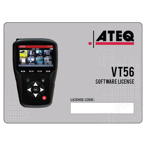 MISE À JOUR POUR OUTILS TPMS ATEQ VT56 - 1 AN