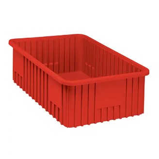 QUANTUM RED PLASTIC CONTAINE