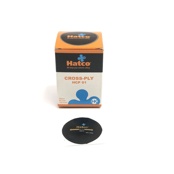 HATCO BIAS PATCHES 2-3/8" (1PLY) - 30/BOX (1004101)