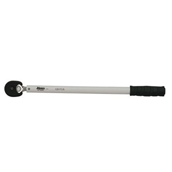 1/2" PRESET TORQUE WRENCH - 120 LBS