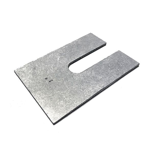 SPC TRUCK ALUMINUM AXLE SHIMS 3" X 6" 2° - 6/BOX