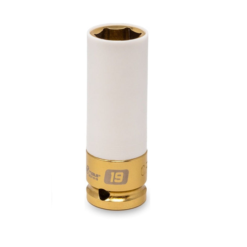 1/2" X 19MM PROTECTION IMPACT SOCKET (GOLD)