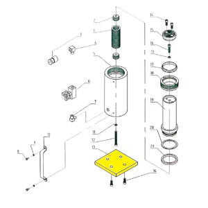 ESCO 55T JACK BASE (FOR 10314)