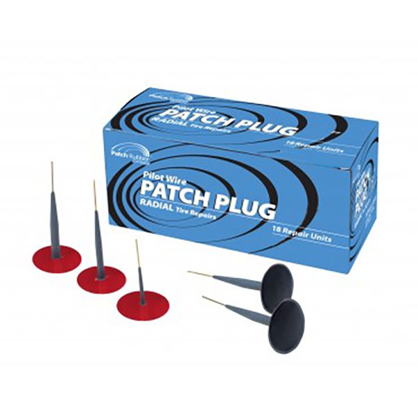 PATCH RUBBER PATCH PLUG 3/8" - 18/BOX