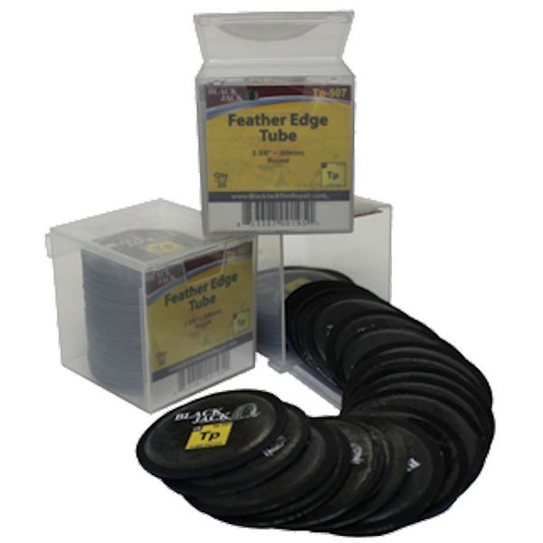 BLACKJACK ROUND TUBE PATCHES 2-3/8" - 30/BOX