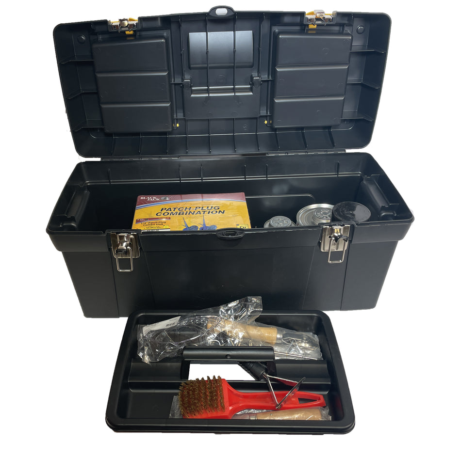 COMPLETE PASSENGER TIRE REPAIR KIT (BLACKJACK)