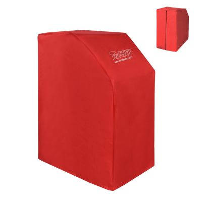 RED AIR CONDITIONER COVER