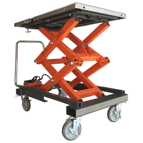 MOBILE LIFTING TABLE CAPACITY 2,200 LBS