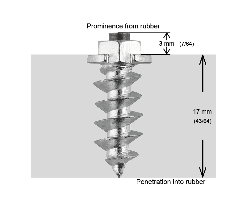 IGRIP 18MM SCREW SHOULDER STUDS - 100/BOX