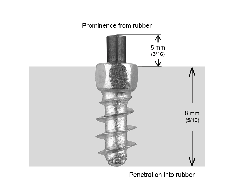 IGRIP SCREW STUDS 15MM - 150/BOX