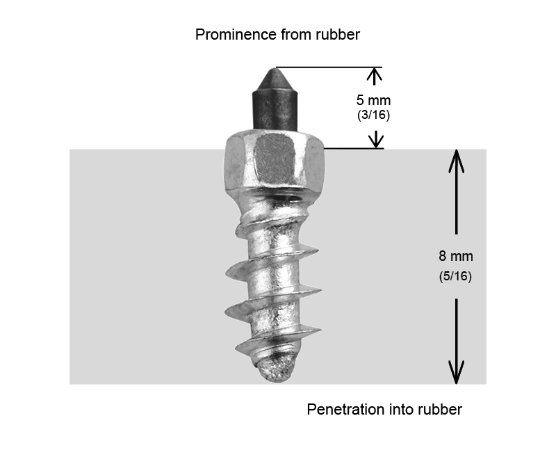 SCREW STUDS 11MM - 200/BOX